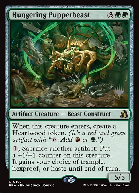 Hungering Puppetbeast — Front
