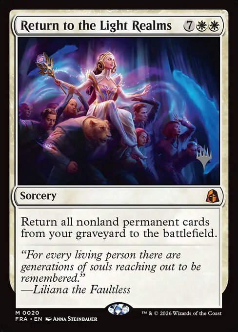 Return to the Light Realms — Front