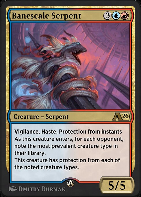 Banescale Serpent — Front