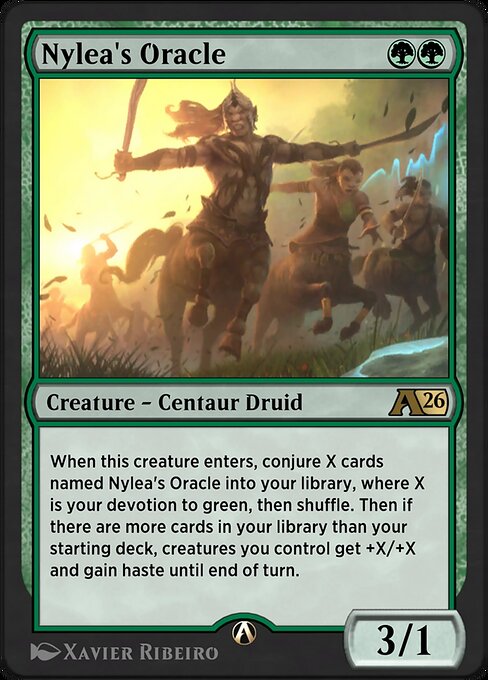 Nylea's Oracle — Front