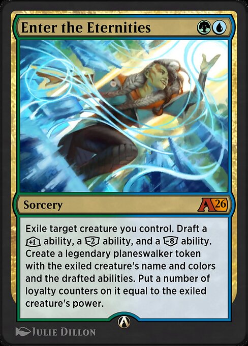 Enter the Eternities — Front