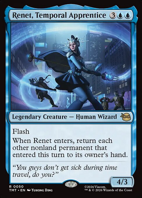 Renet, Temporal Apprentice