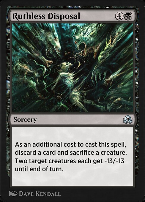 Ruthless Disposal