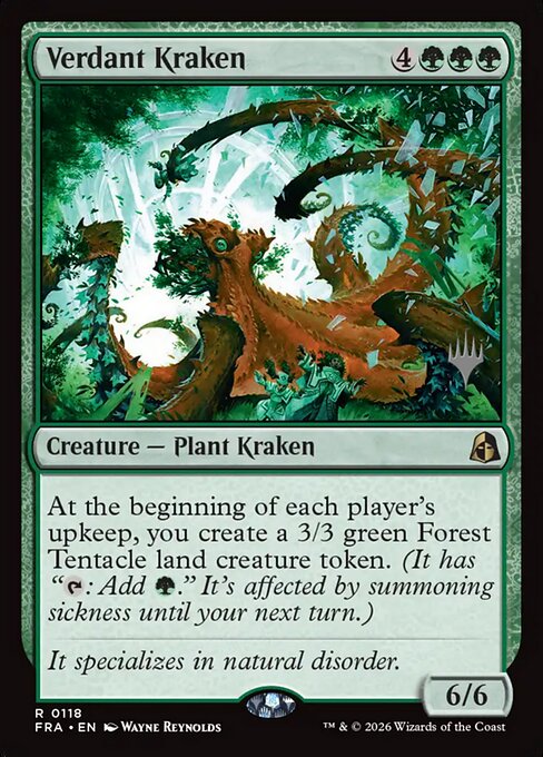 Verdant Kraken — Front