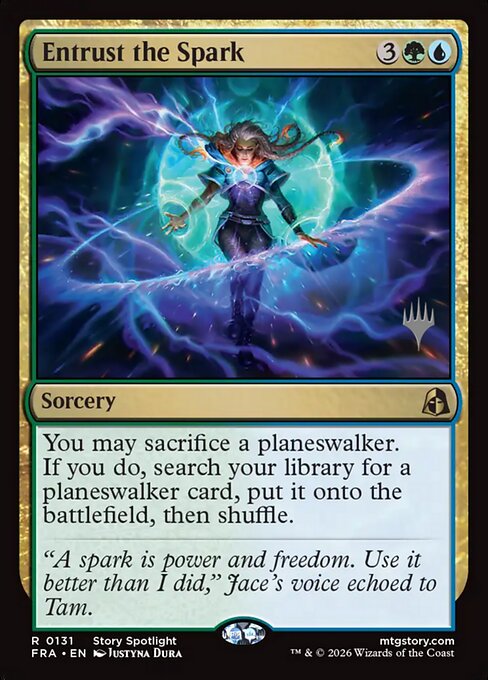 Entrust the Spark — Front