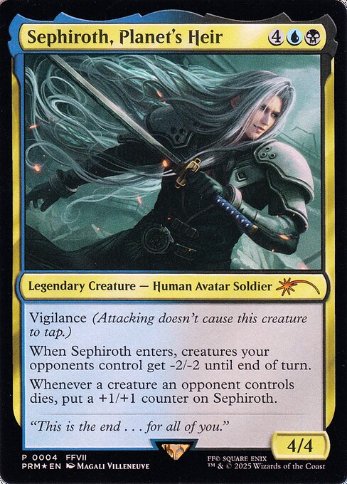 Sephiroth, Planet's Heir