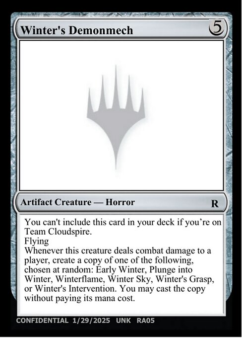 Winter's Demonmech