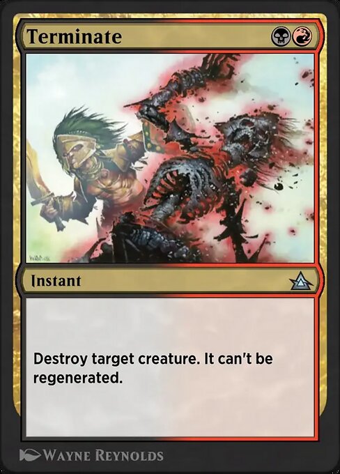 Terminate