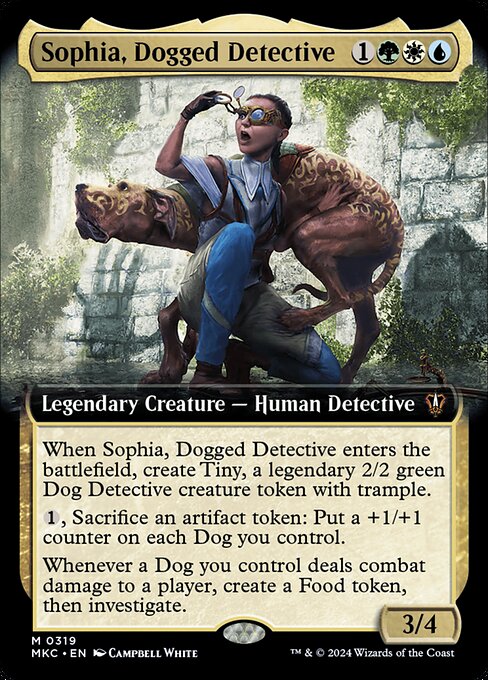 Sophia, Dogged Detective