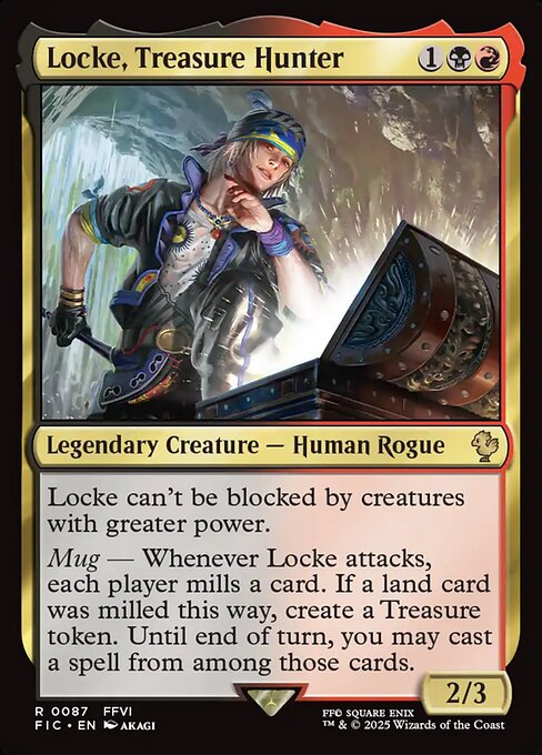 Locke, Treasure Hunter