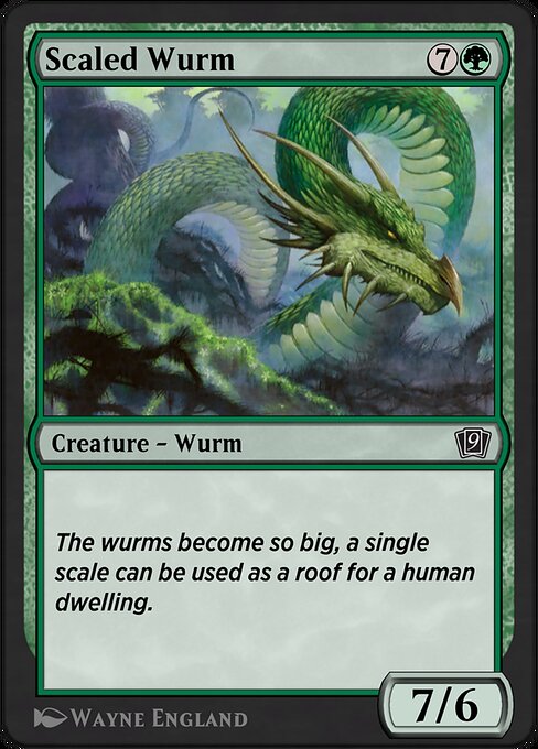 Scaled Wurm