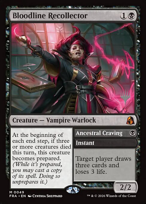 Bloodline Recollector // Ancestral Craving — Front