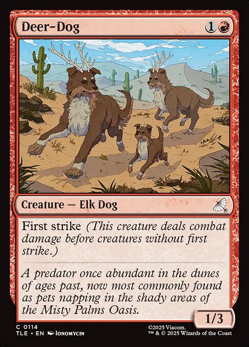 Deer-Dog