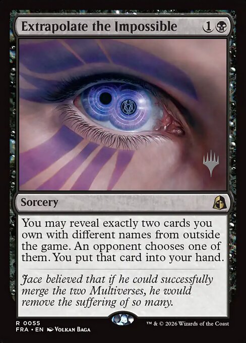 Extrapolate the Impossible — Front