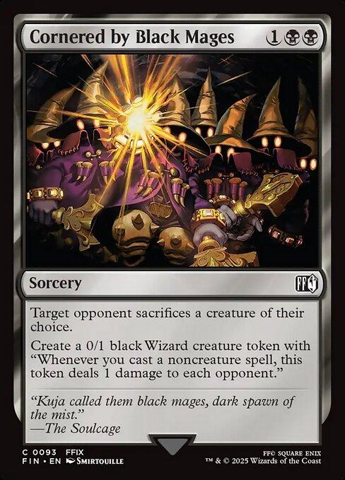 Cornered by Black Mages