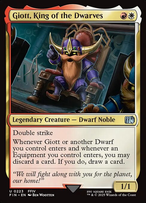 Giott, King of the Dwarves