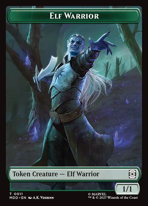 Elf Warrior — Front