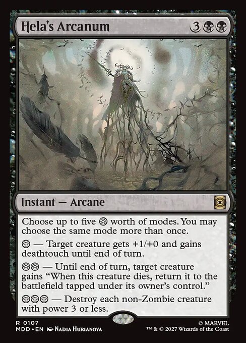 Hela's Arcanum — Front