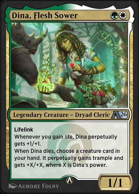 Dina, Flesh Sower — Front
