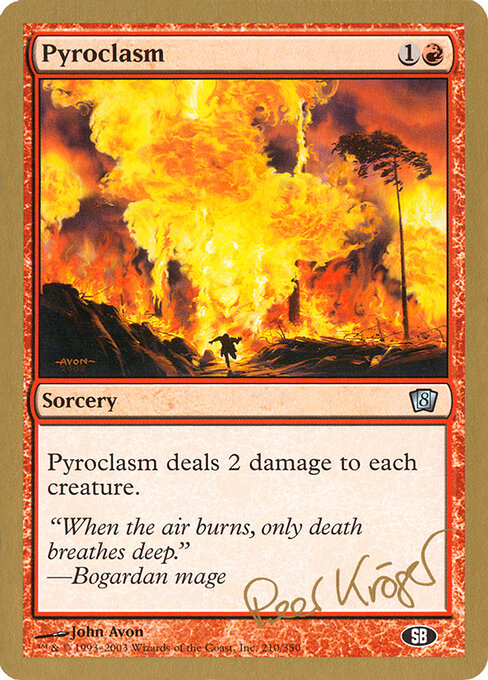 Pyroclasm
