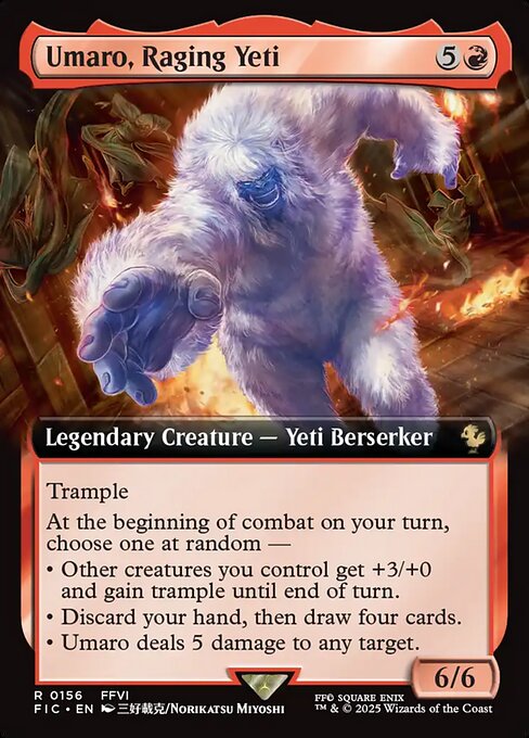 Umaro, Raging Yeti