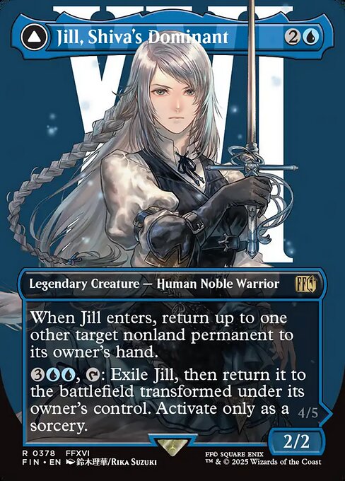 Jill, Shiva's Dominant // Shiva, Warden of Ice