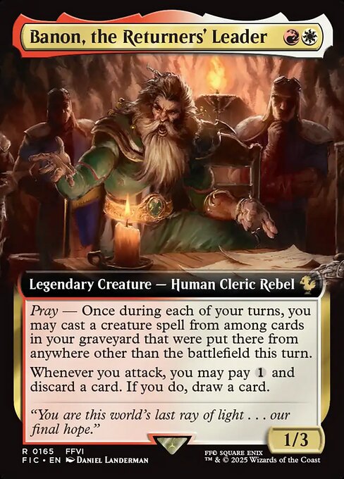 Banon, the Returners' Leader
