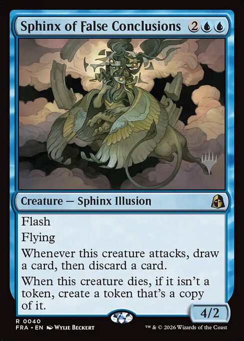 Sphinx of False Conclusions — Front