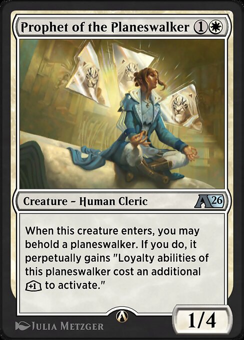 Prophet of the Planeswalker — Front