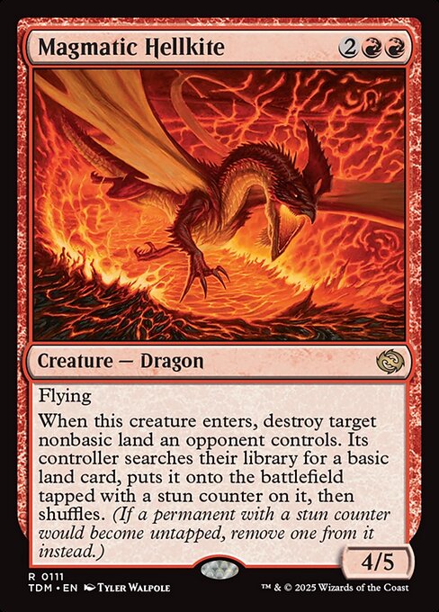 Magmatic Hellkite // Magmatic Hellkite