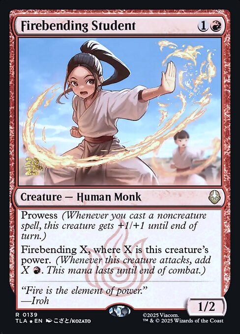 Firebending Student