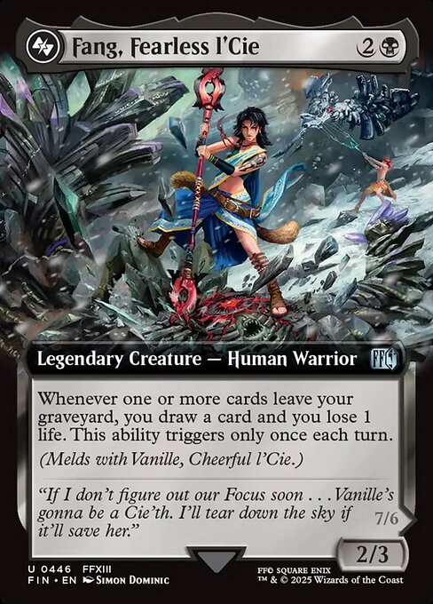 Fang, Fearless l'Cie // Ragnarok, Divine Deliverance