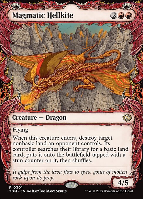 Magmatic Hellkite // Magmatic Hellkite