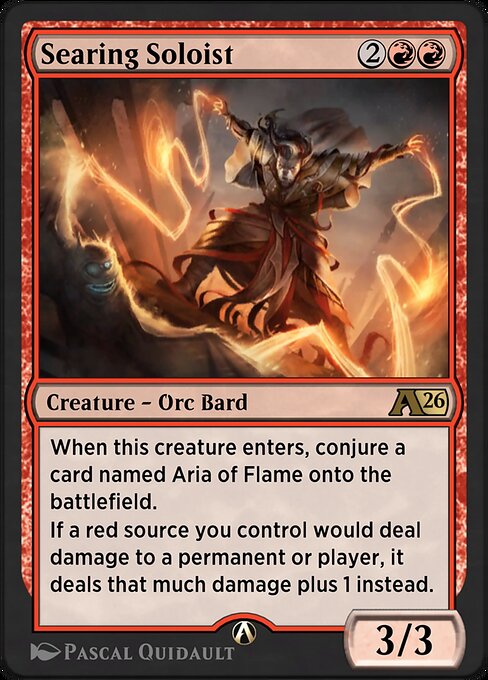 Searing Soloist — Front