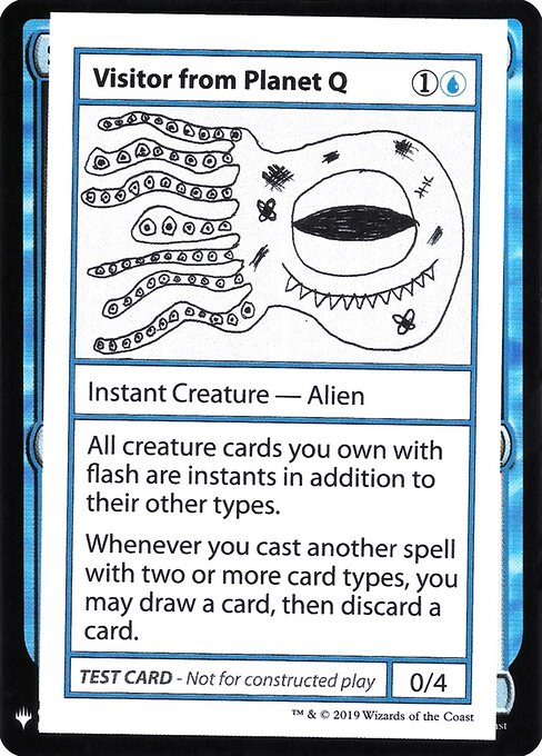 Visitor from Planet Q