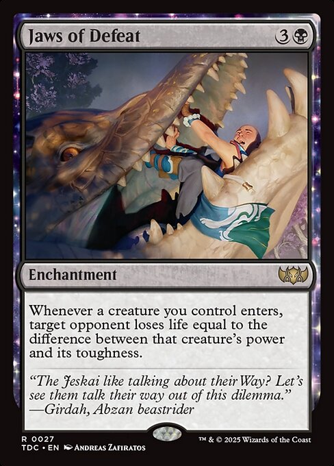 Jaws of Defeat