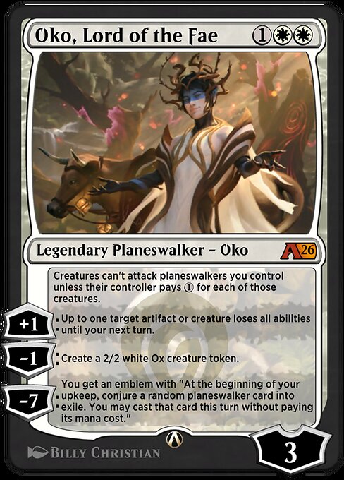 Oko, Lord of the Fae — Front