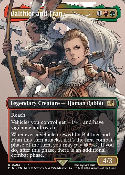 Balthier and Fran
