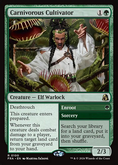 Carnivorous Cultivator // Enroot — Front