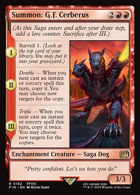 Summon: G.F. Cerberus
