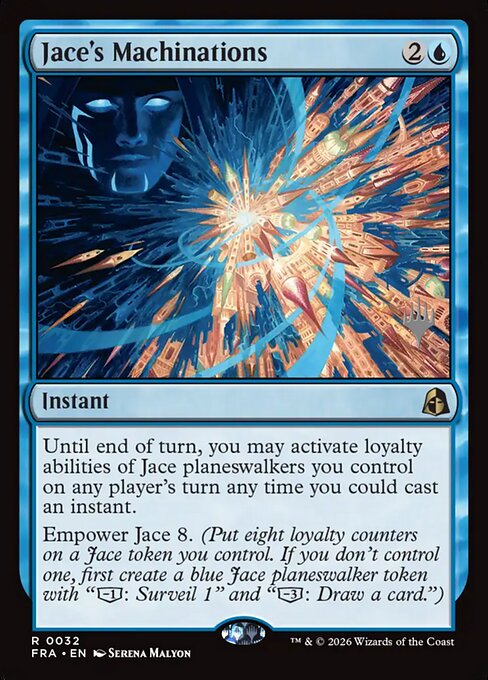 Jace's Machinations — Front