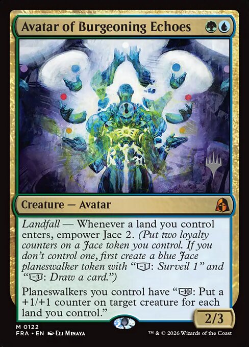 Avatar of Burgeoning Echoes — Front