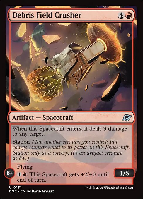 Debris Field Crusher