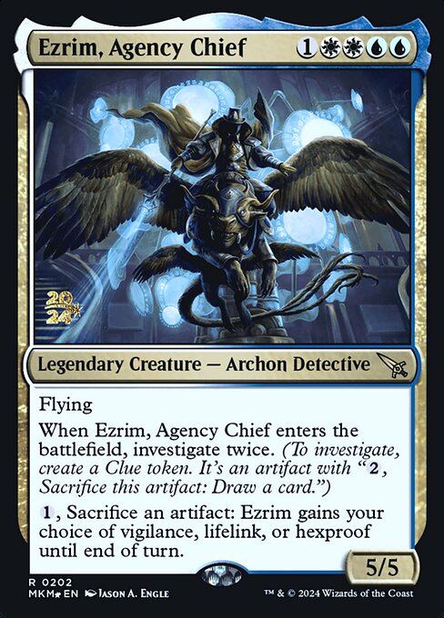Ezrim, Agency Chief