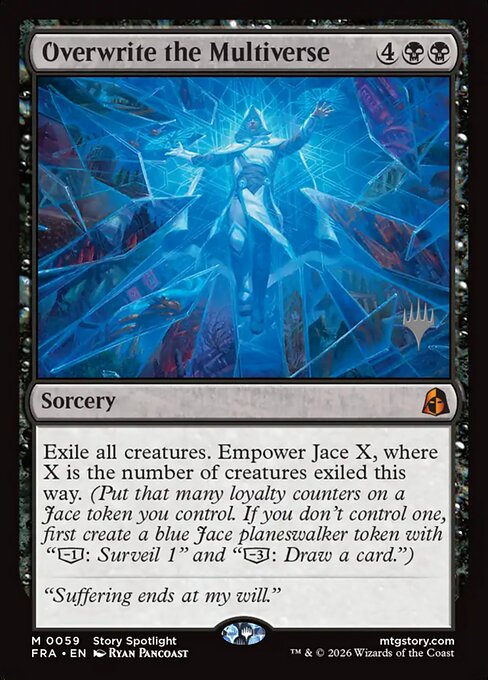 Overwrite the Multiverse — Front