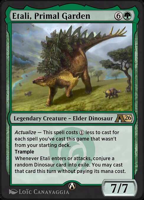 Etali, Primal Garden — Front