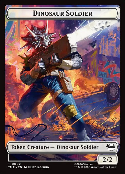 Dinosaur Soldier
