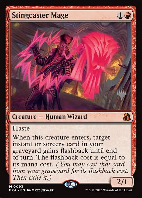 Stingcaster Mage — Front