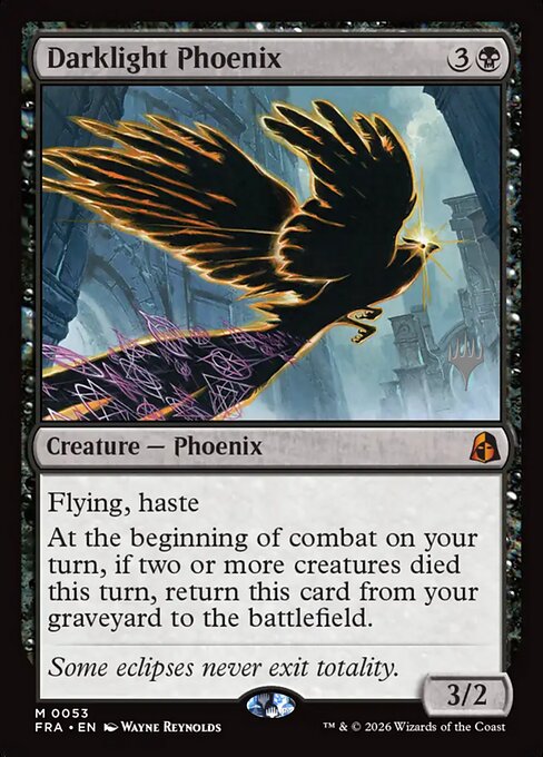 Darklight Phoenix — Front